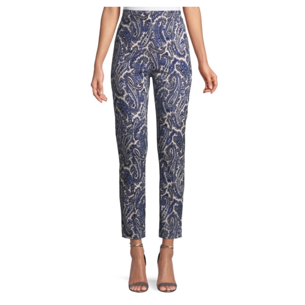 Diane Von Furstenberg Paisley Pants Sz.4